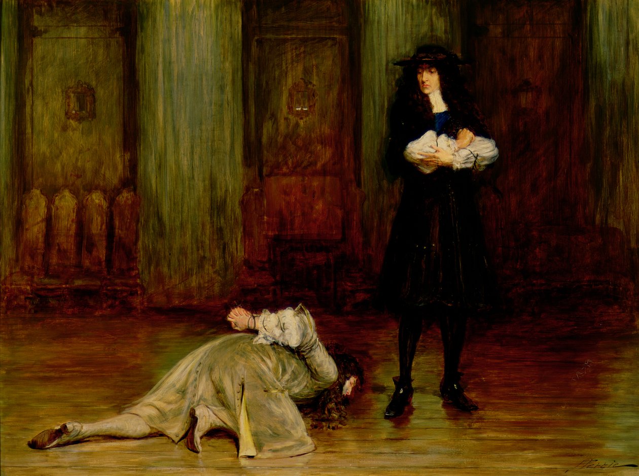 Monmouth hercege életéért könyörög II. Jakab előtt alkotó: John Pettie