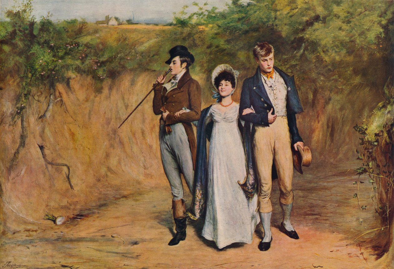 Two Strings To Her Bow, 1887, 1938 alkotó: John Pettie