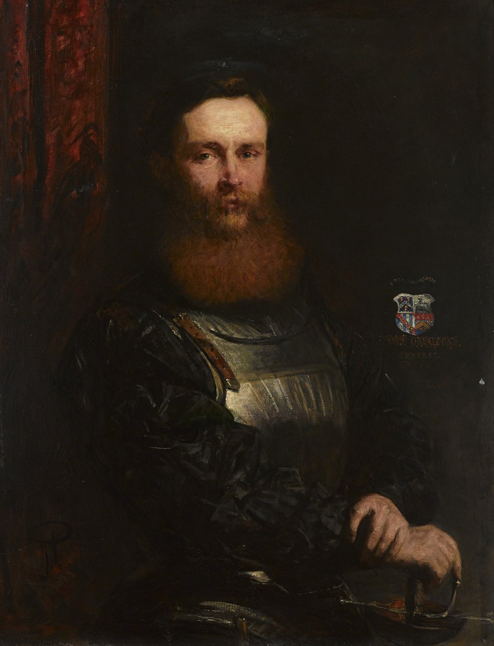 Crealock altábornagy (olaj, vászon) alkotó: John Phillip