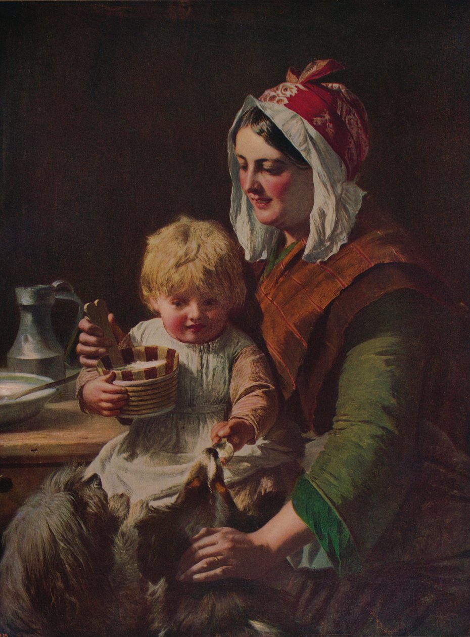 Étkezési idő, c1850, c1915 alkotó: John Phillip