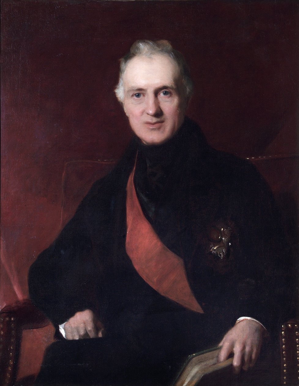 Sir George Murray tábornok, G.C.B. (olajfestmény) alkotó: John Prescott Knight