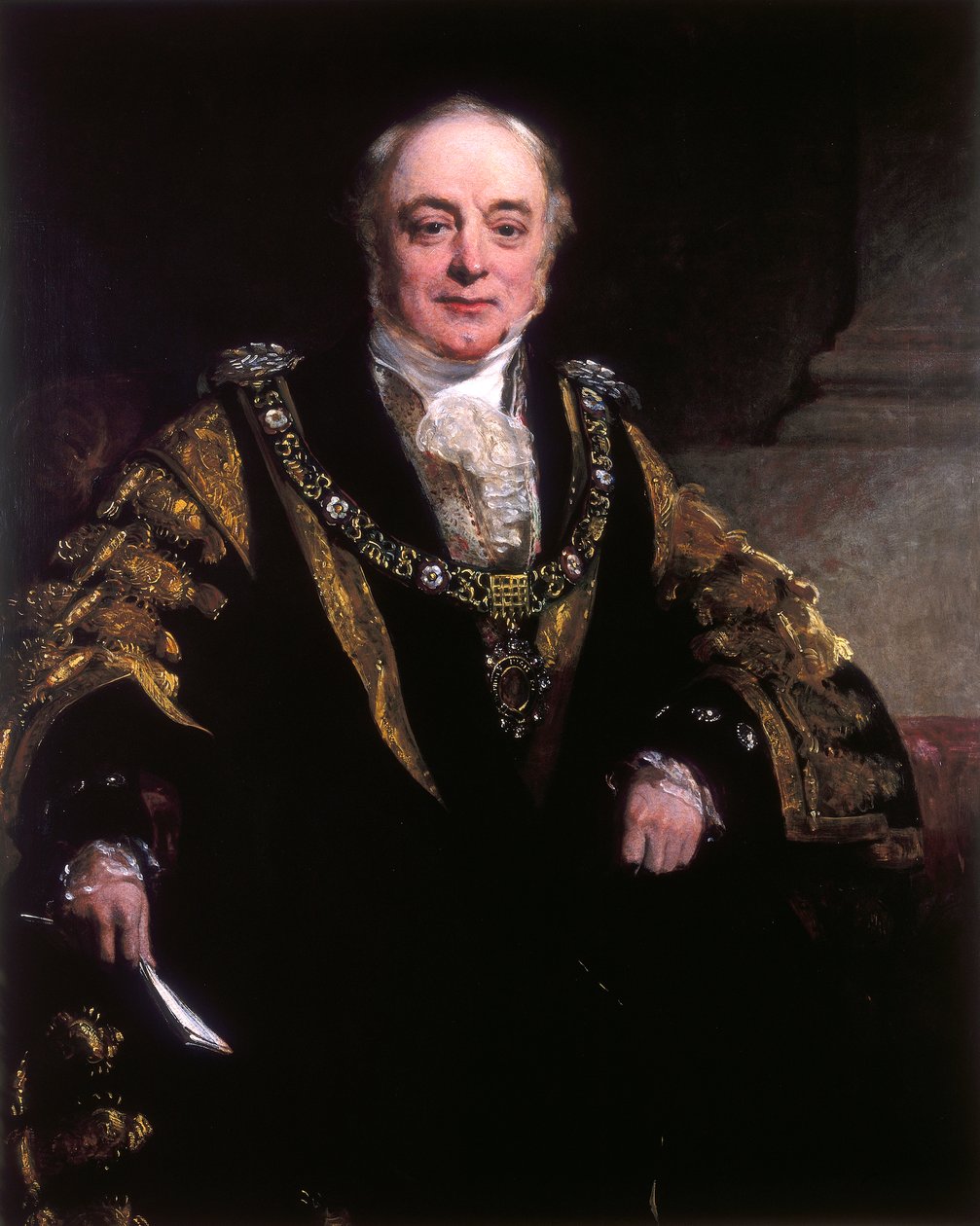 Sir John Musgrave. 1852 alkotó: John Preston Knight