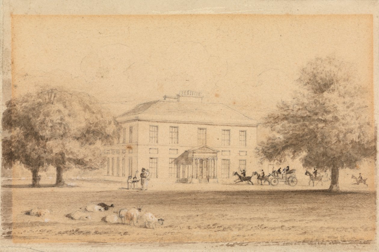 Gaunt háza, Wimborne alkotó: John Preston Neale
