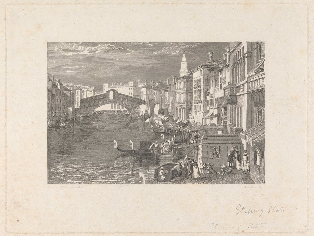 A Rialto, Velence alkotó: John Pye