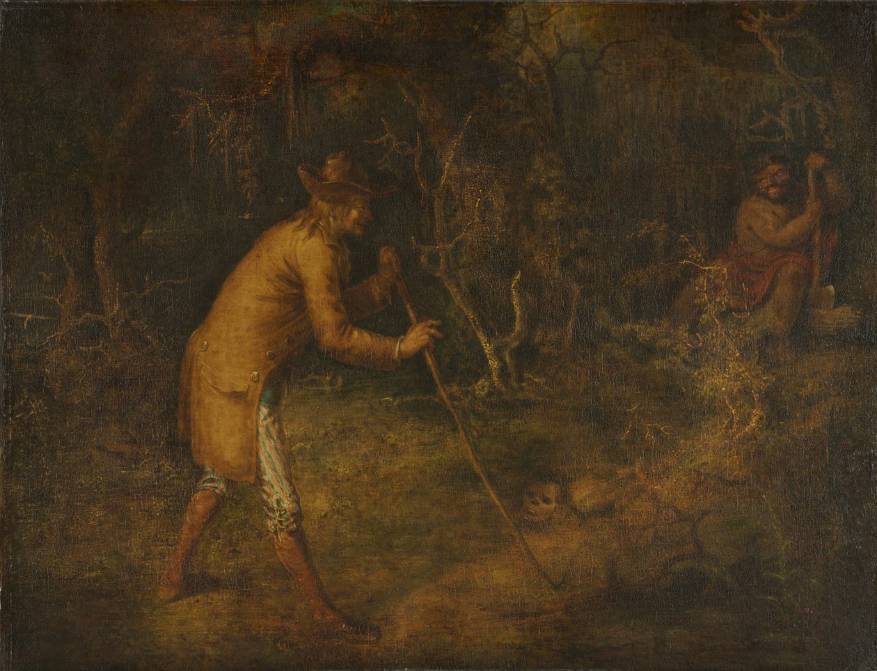 Az ördög és Tom Walker, 1856. alkotó: John Quidor