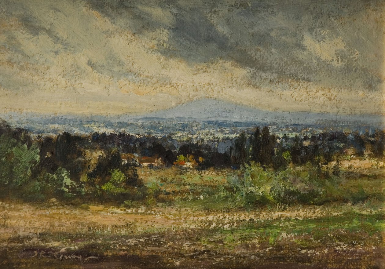 Jelenet Surreyben, 1930. alkotó: John Rabone Harvey