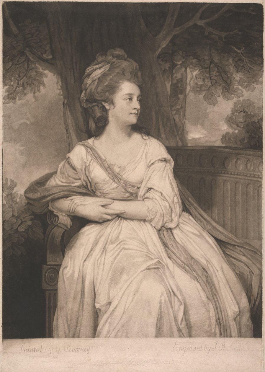 Henrietta Maria North asszony alkotó: John Raphael Smith