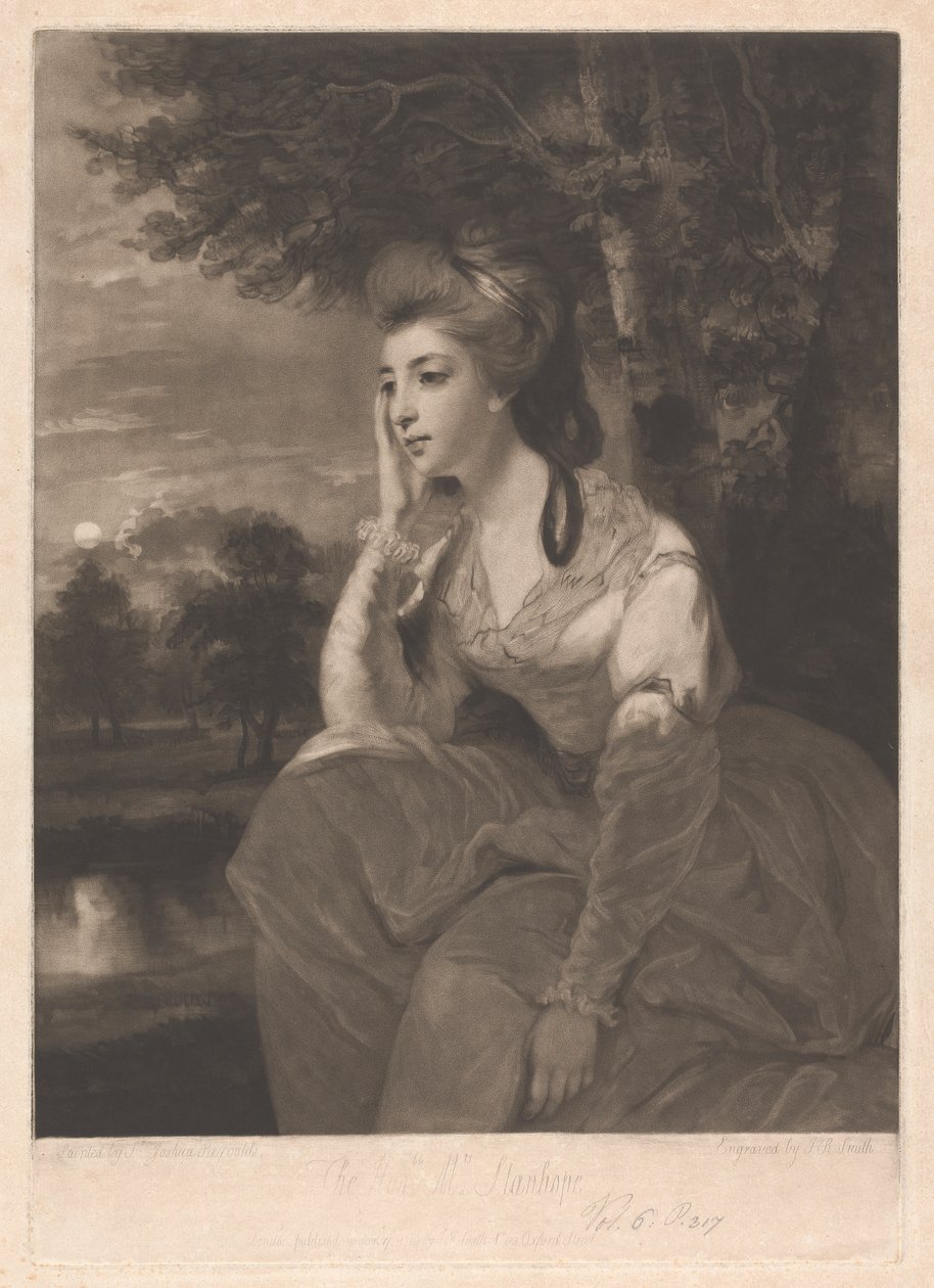 Tisztelt Mrs. Stanhope alkotó: John Raphael Smith