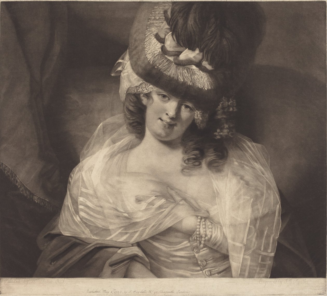 Szerelem a szemében játszik, 1778. alkotó: John Raphael Smith