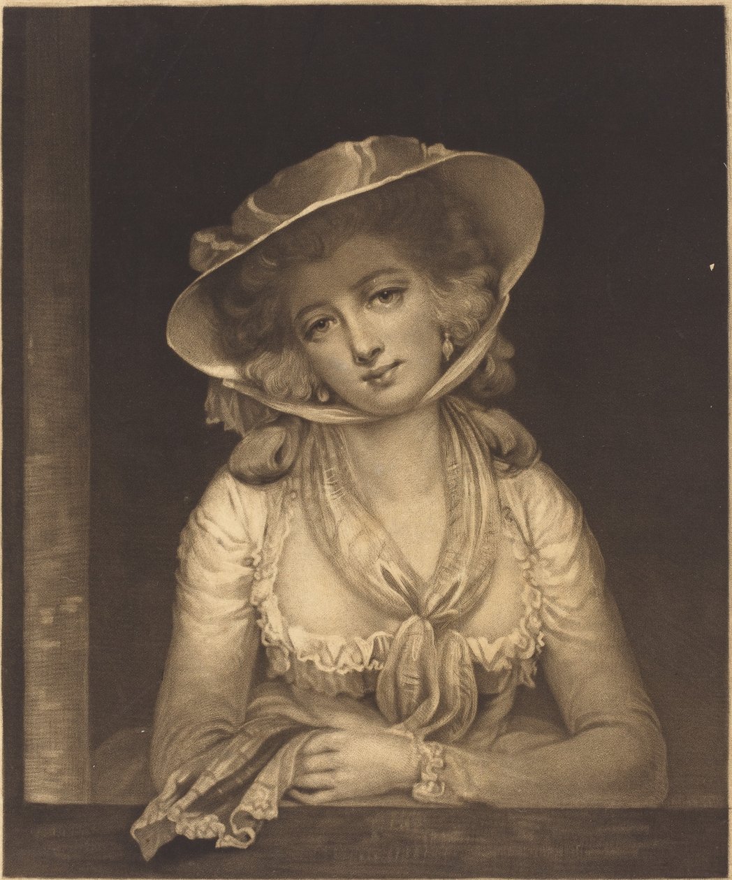 Phoebe Hoppner, 1784-ben megjelent. alkotó: John Raphael Smith
