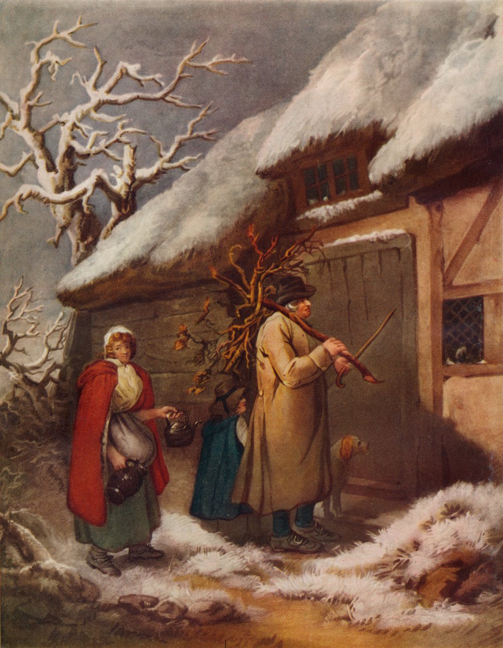 A nyaralócsalád, XVIII. század, 1916 alkotó: John Raphael Smith