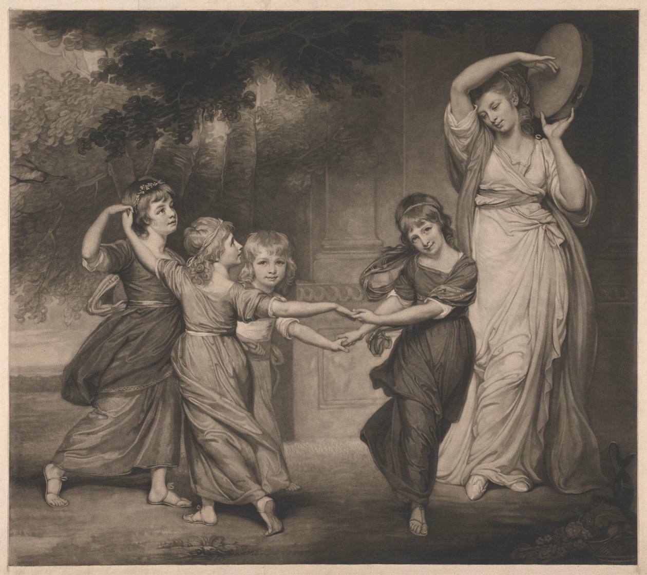 A Gower család: Granville gyermekei, Gower 2. grófja alkotó: John Raphael Smith