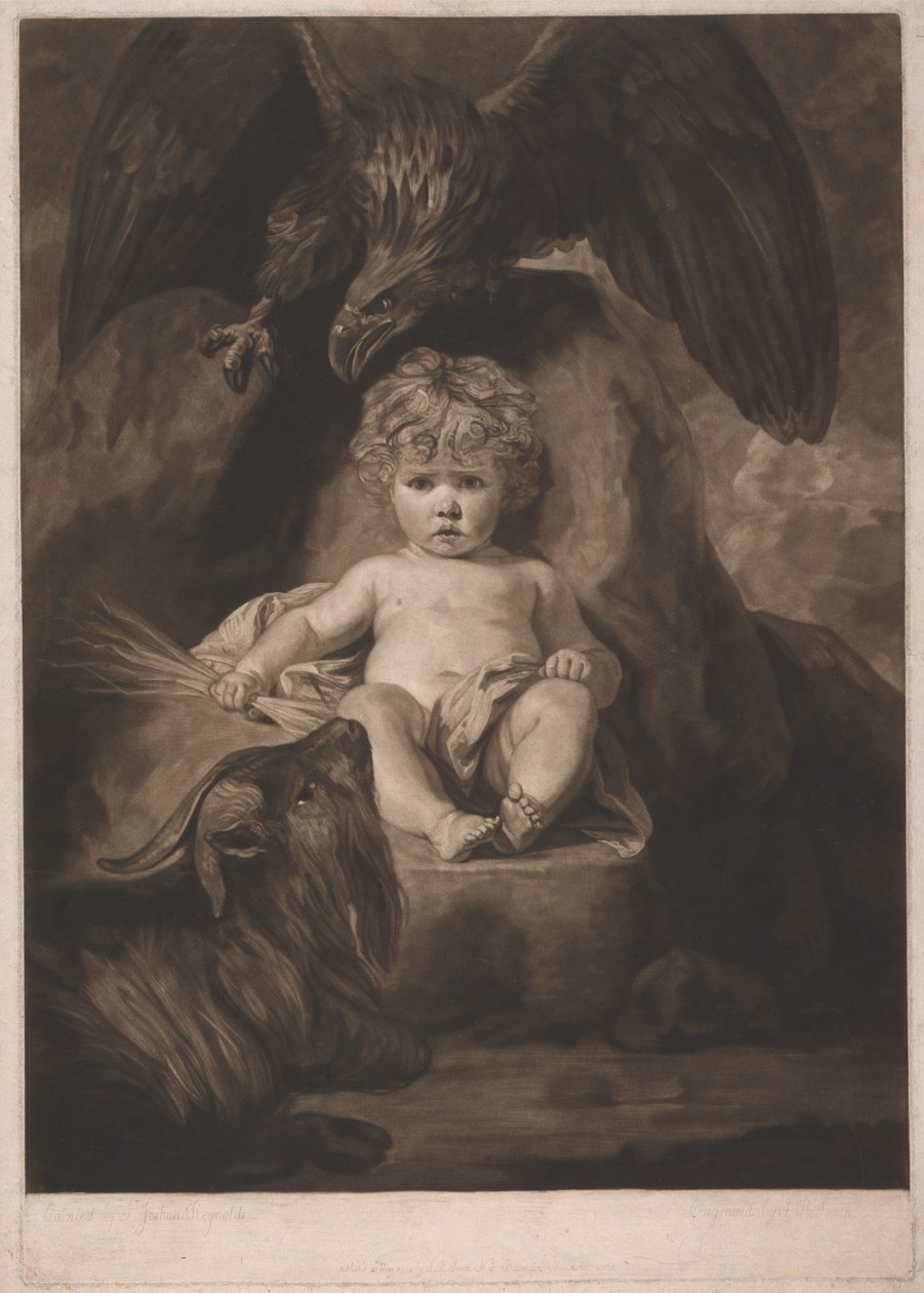 A csecsemő Jupiter alkotó: John Raphael Smith