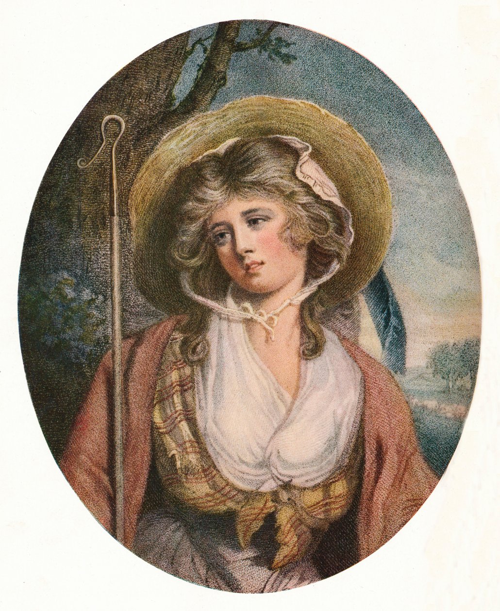 A pásztorlány, 1787 alkotó: John Raphael Smith
