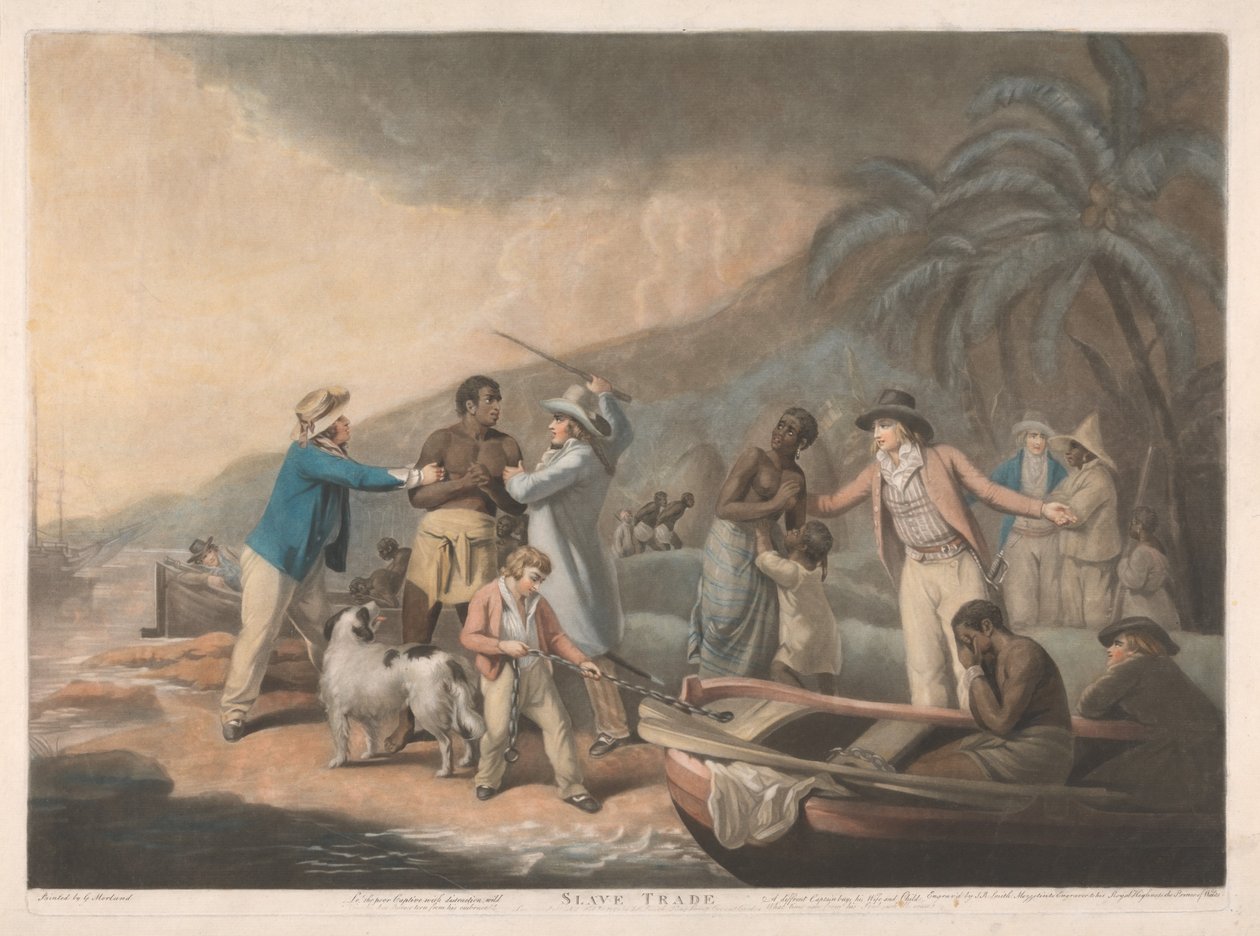 A rabszolgakereskedelem alkotó: John Raphael Smith