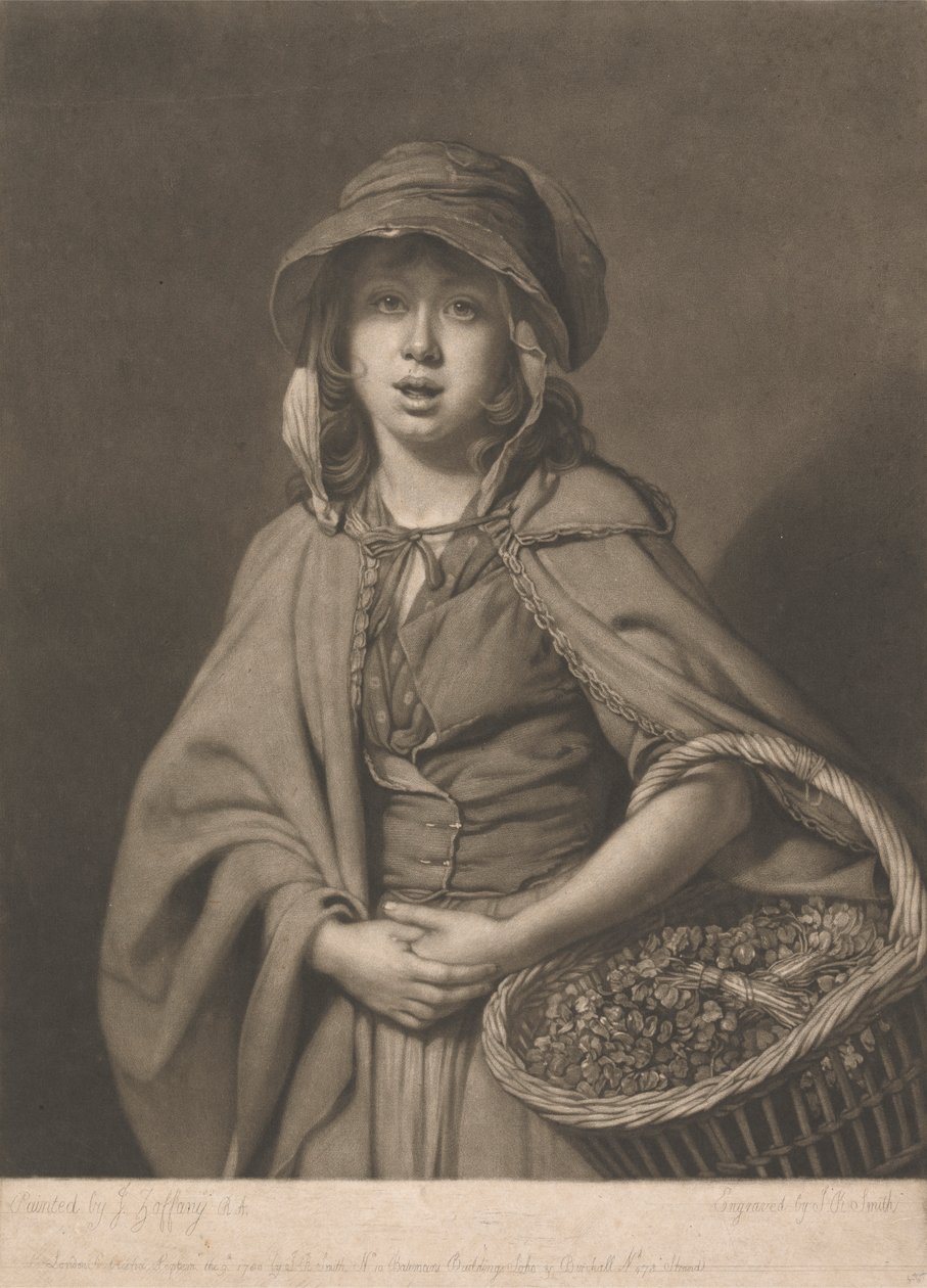 A vízitorma lány alkotó: John Raphael Smith