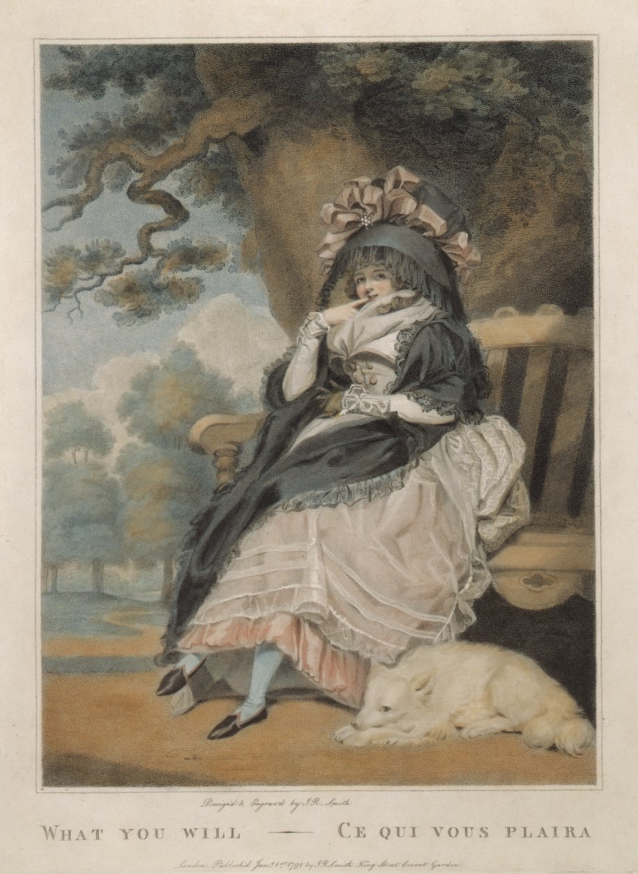 Mit fogsz – amit szeretni fogsz, 1791 alkotó: John Raphael Smith