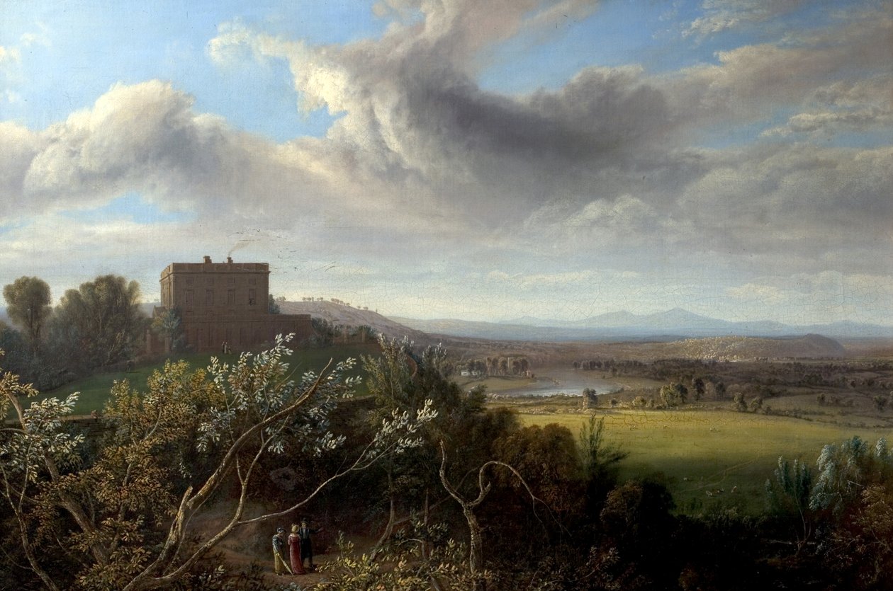 Nottingham kastély, 1832 alkotó: John Rawson Walker