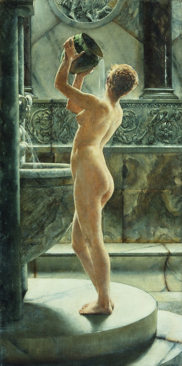 A fürdés alkotó: John Reinhard Weguelin