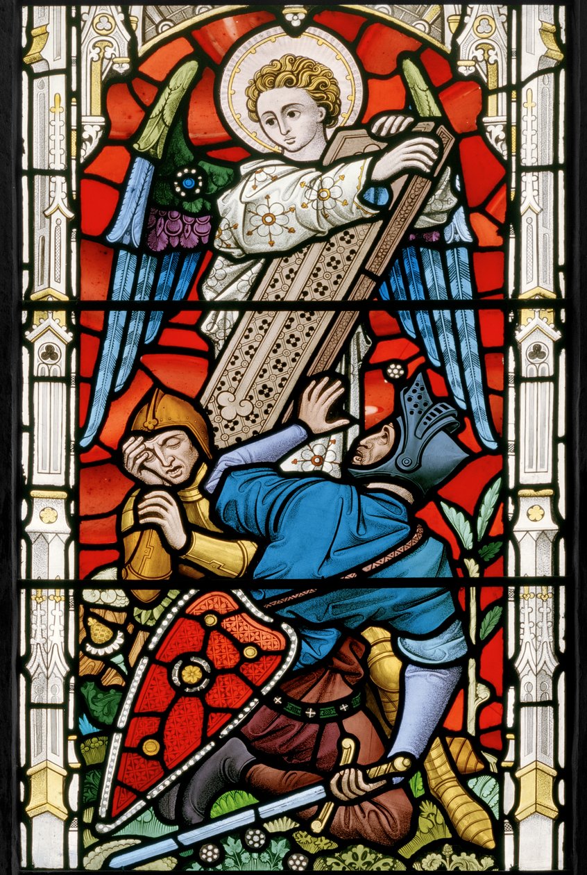 A feltámadás, 1862 (festett üveg) alkotó: John Richard Clayton