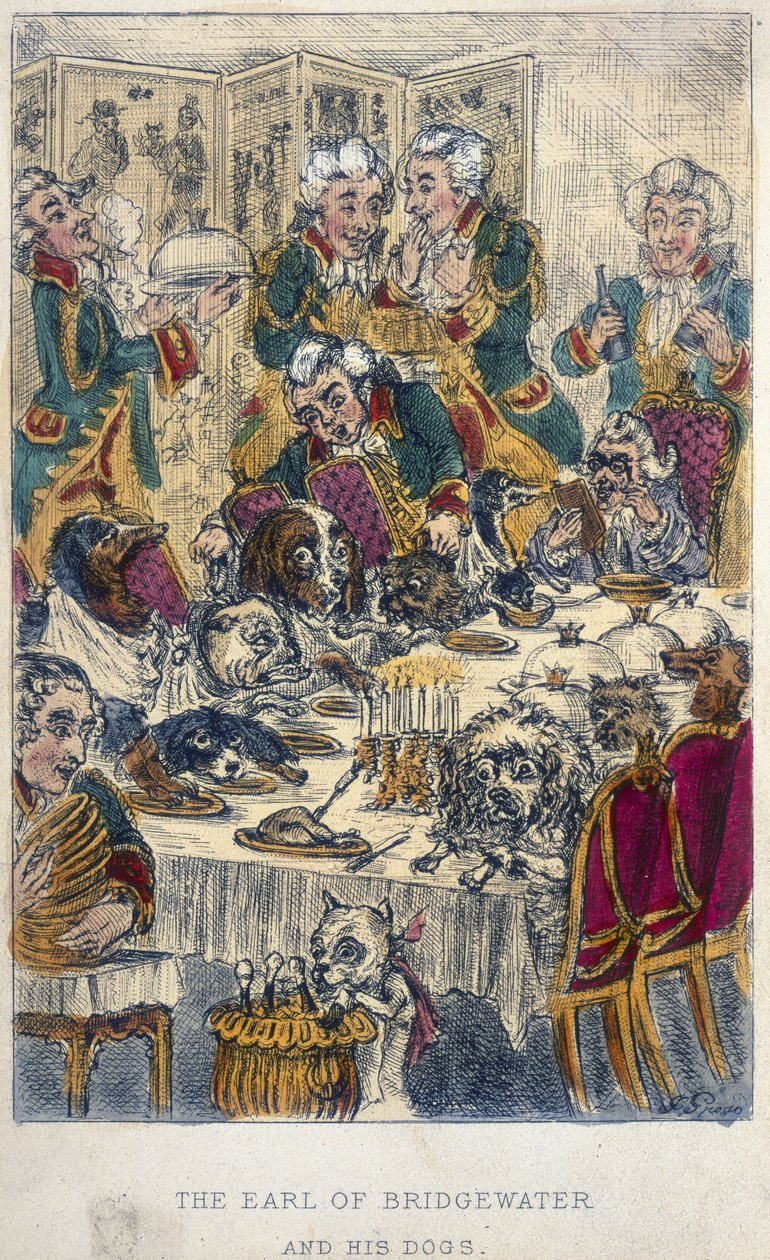 The Earl of Bridgewater (színes metszet) alkotó: John Richard Green