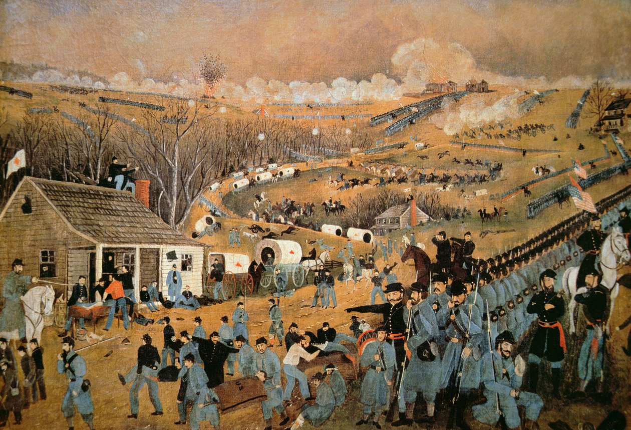 Fredericksburgi csata alkotó: John Richards