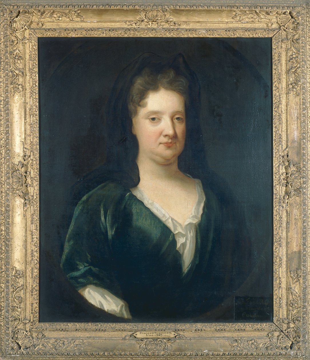 Lady Russell, szül. Frances Cromwell, Oliver Cromwell 4. lánya, Lord Protector, 1660-90 körül (olaj, vászon) alkotó: John Riley