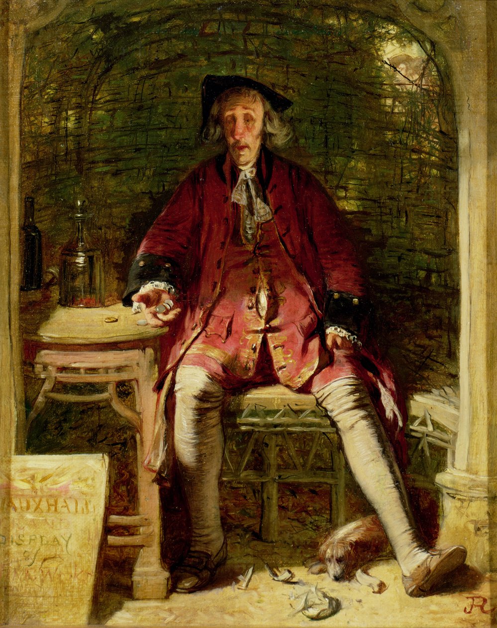 The Old Showman, Vauxhall Gardens alkotó: John Ritchie