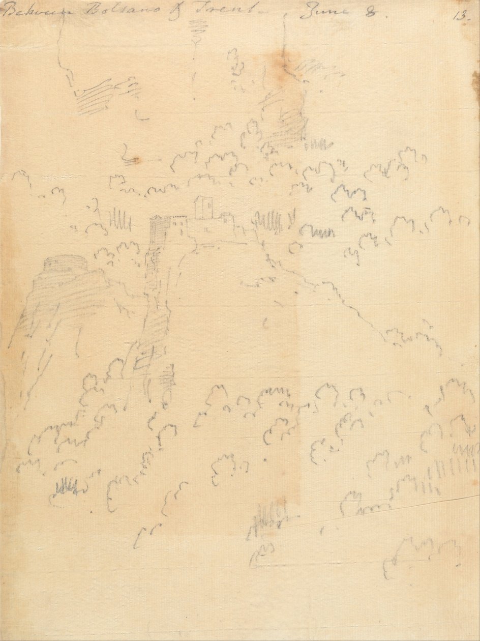 Bolzano és Trent között, június 8. alkotó: John Robert Cozens