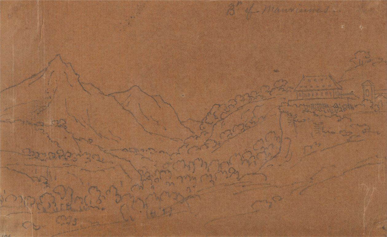 Mauriennes Bramans alkotó: John Robert Cozens