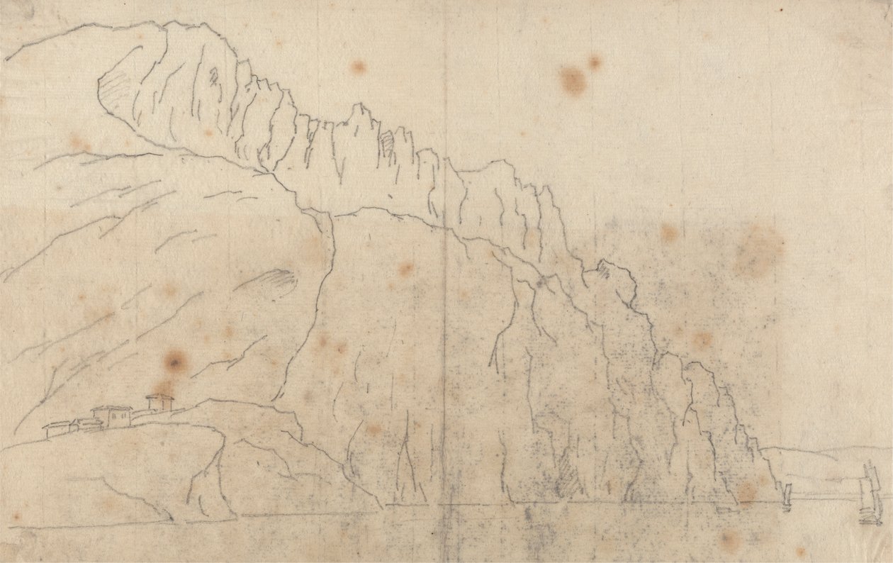 Genova partja alkotó: John Robert Cozens
