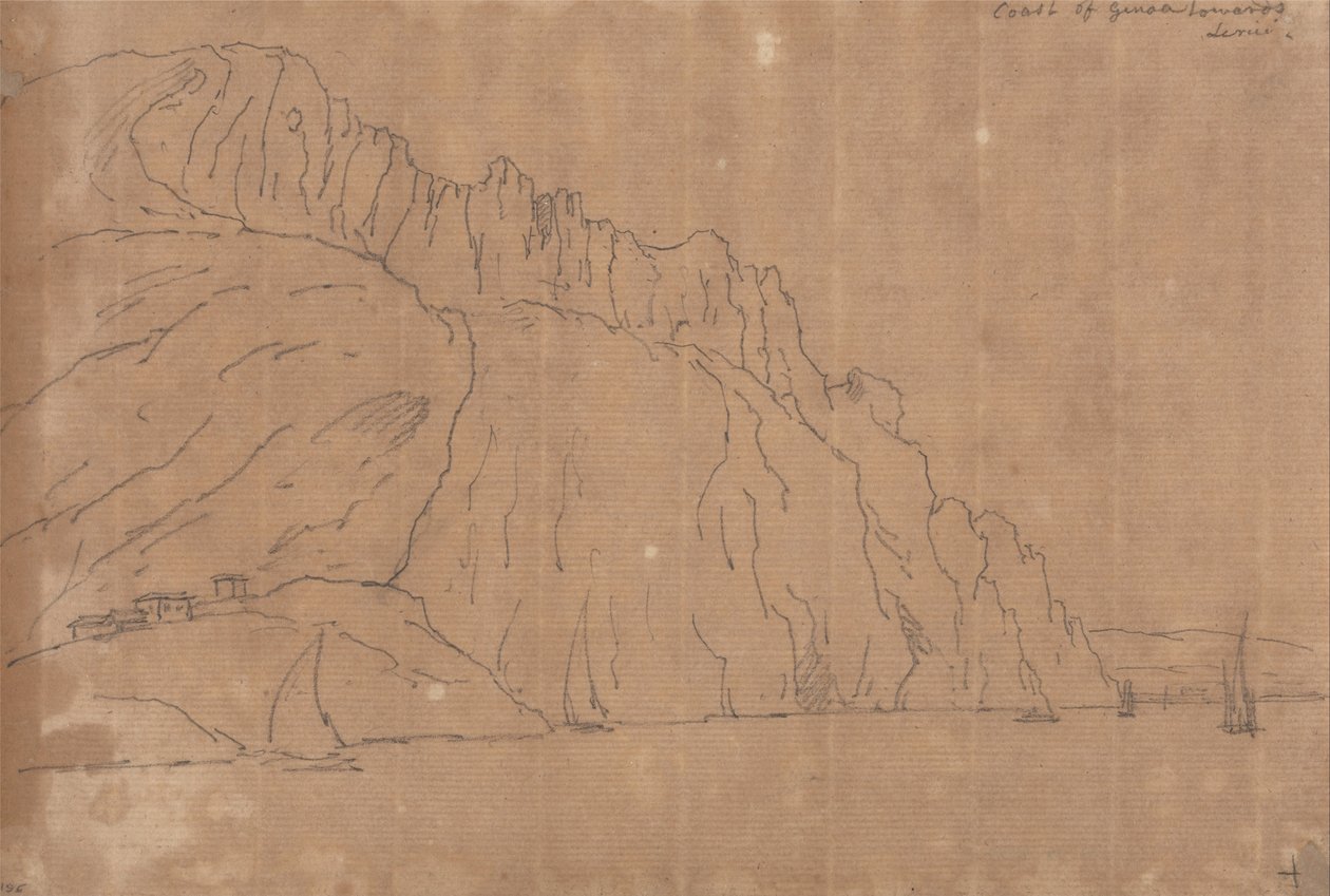 Genova partjai alkotó: John Robert Cozens