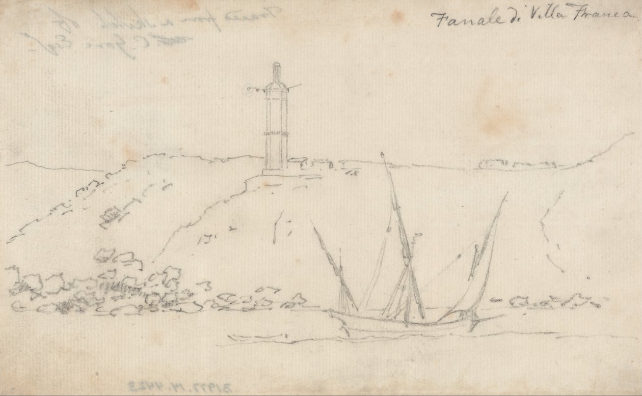 Villa Franca lámpa alkotó: John Robert Cozens