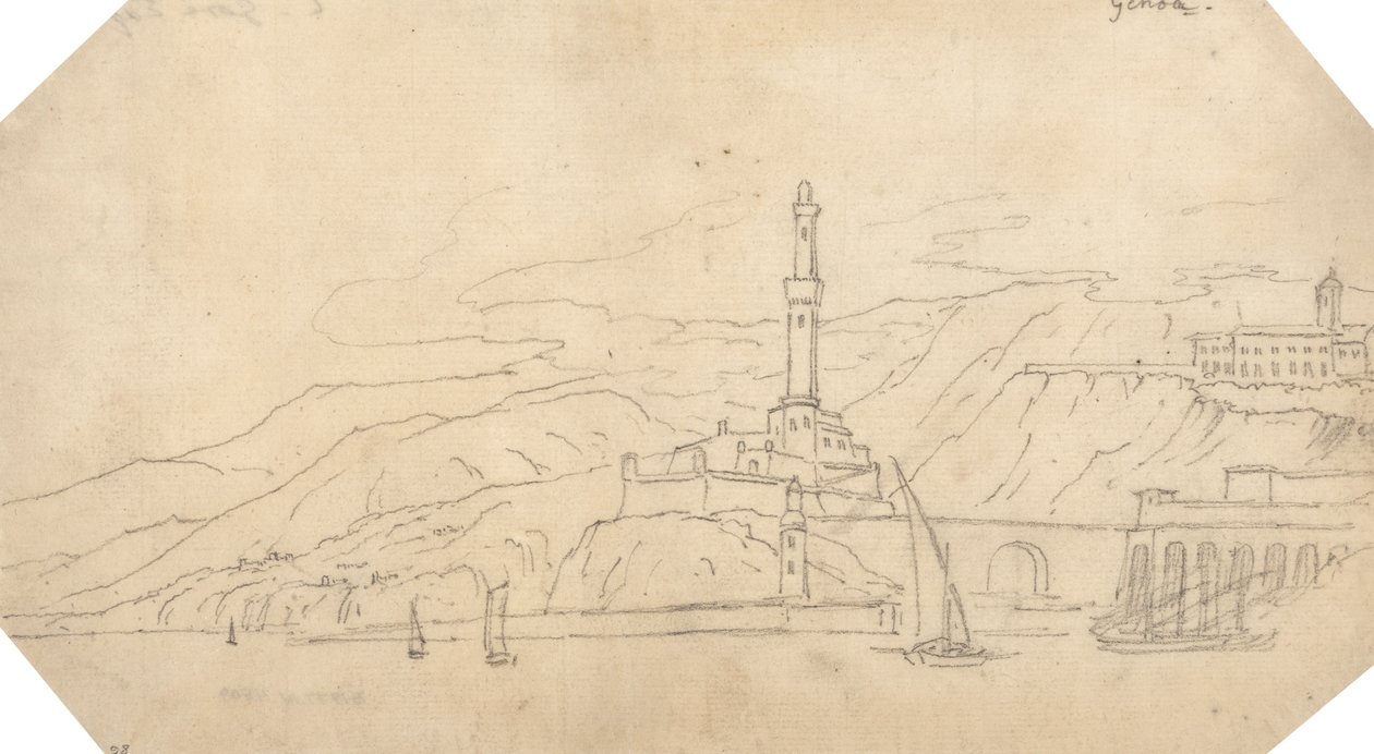 Genova alkotó: John Robert Cozens