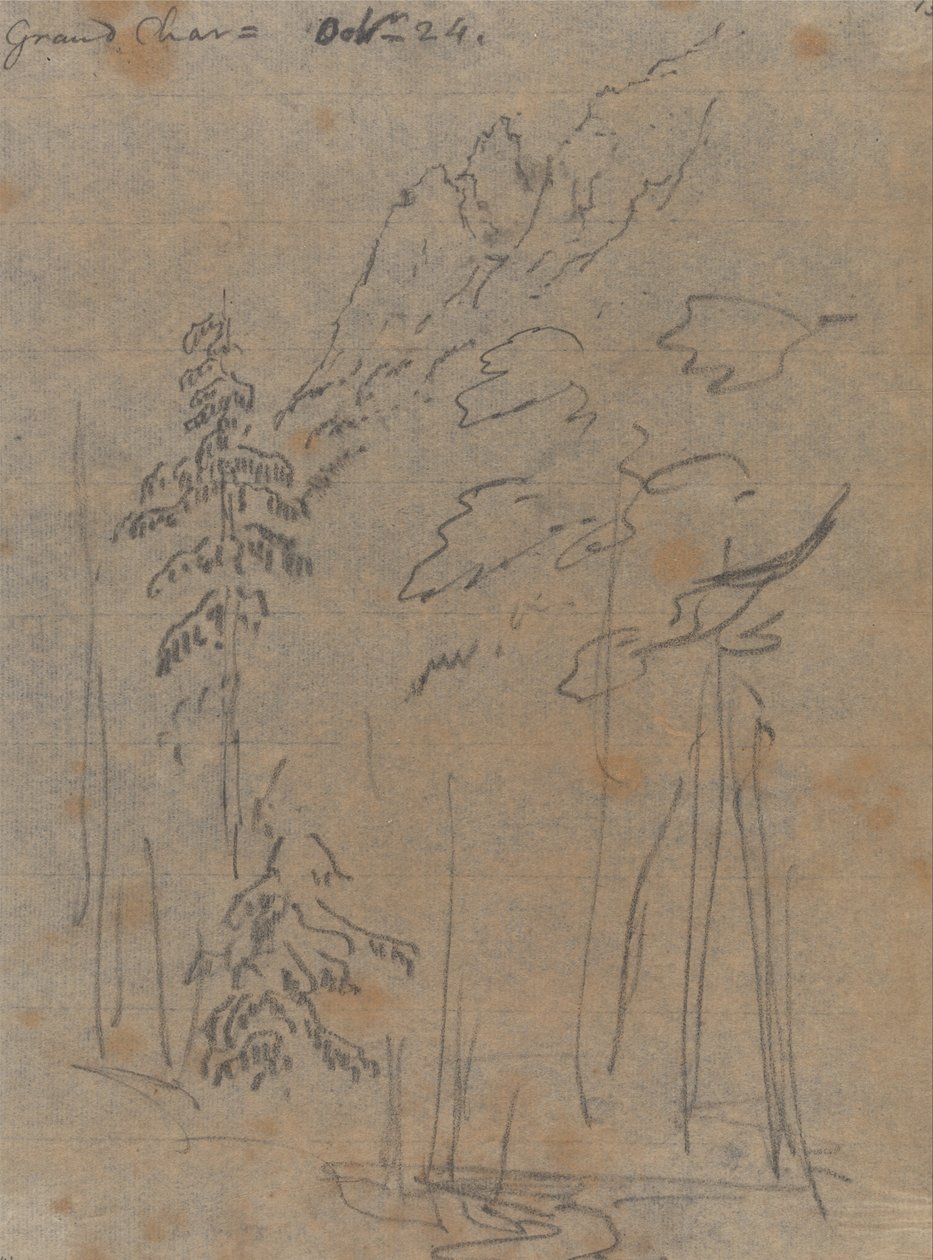 Grand Chartreuse, október 24. alkotó: John Robert Cozens