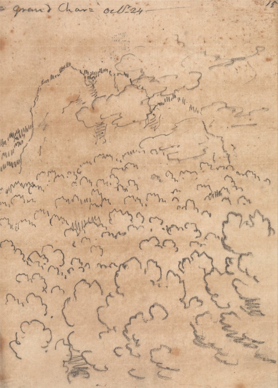 Grand Chartreuse, október 24. alkotó: John Robert Cozens