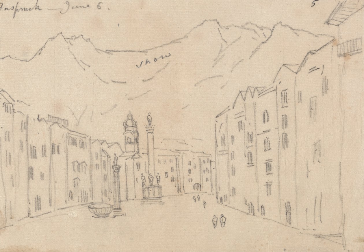 Innsbruck, június 6 alkotó: John Robert Cozens