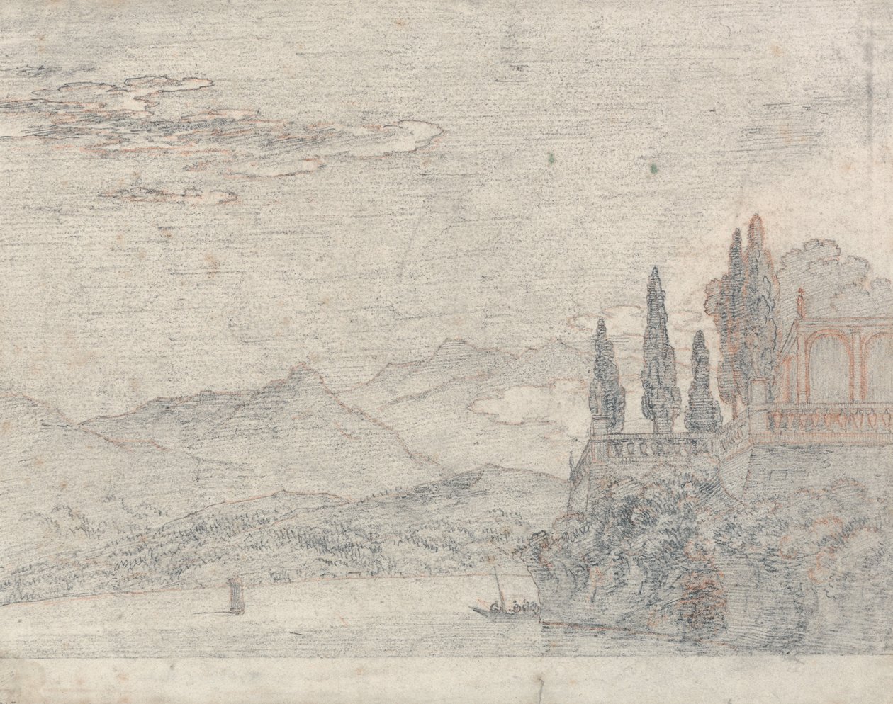 Isola Borromea, Lago Maggiore alkotó: John Robert Cozens