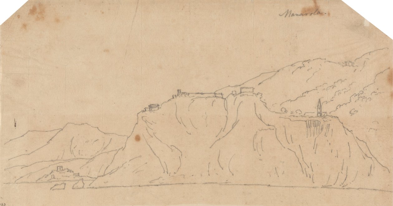 Manarola alkotó: John Robert Cozens