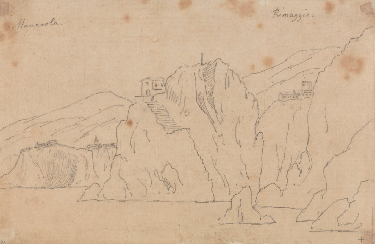 Manarola alkotó: John Robert Cozens
