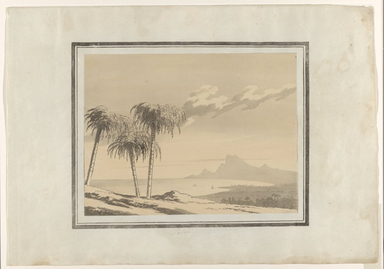 Tenyér (cím a tárgyon) alkotó: John Robert Cozens