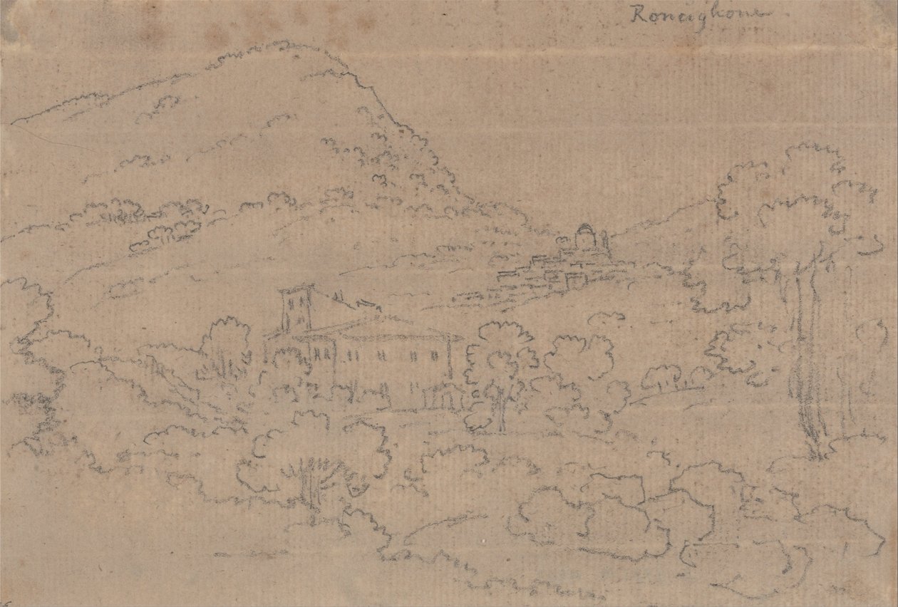 Ronciglione alkotó: John Robert Cozens