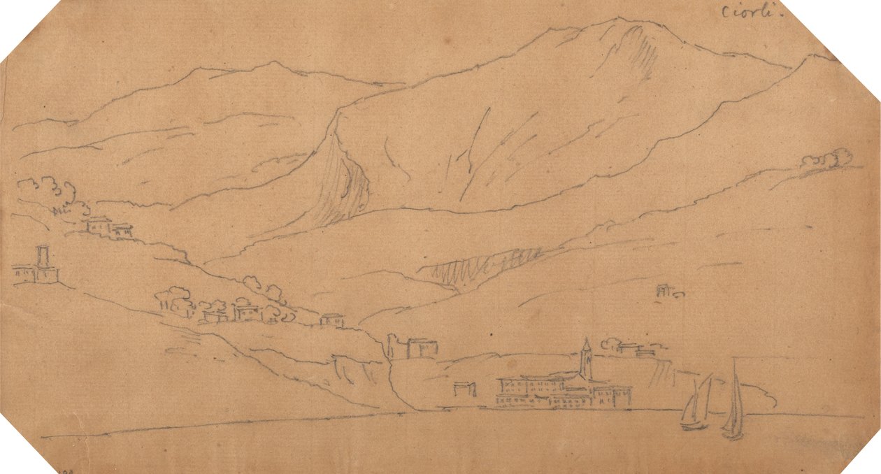 Sirolo alkotó: John Robert Cozens