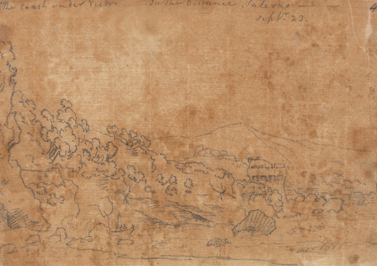 A part Vietri alatt alkotó: John Robert Cozens