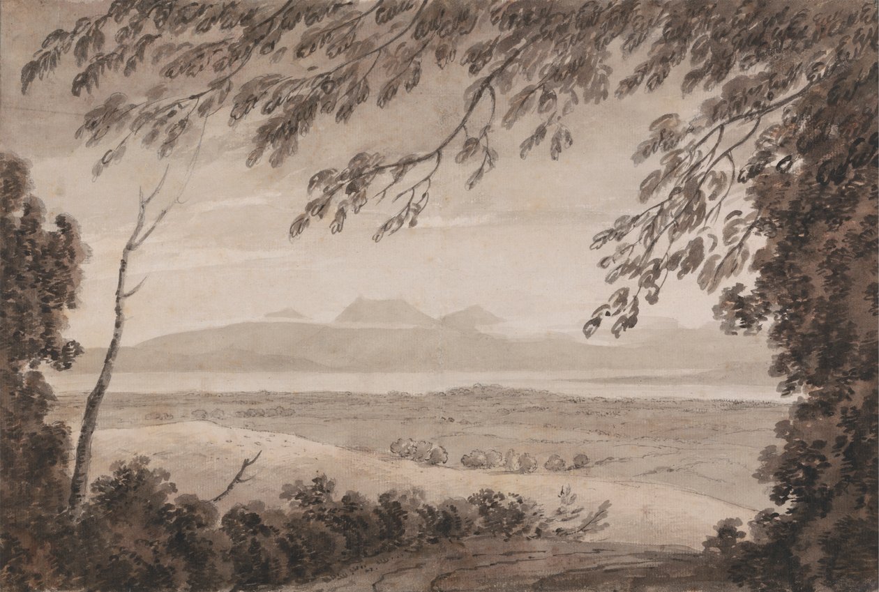 A Genfi-tó Bern kantonból alkotó: John Robert Cozens