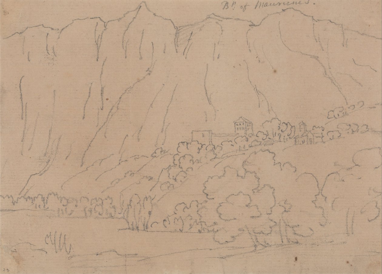 A Maurienne-ék alkotó: John Robert Cozens