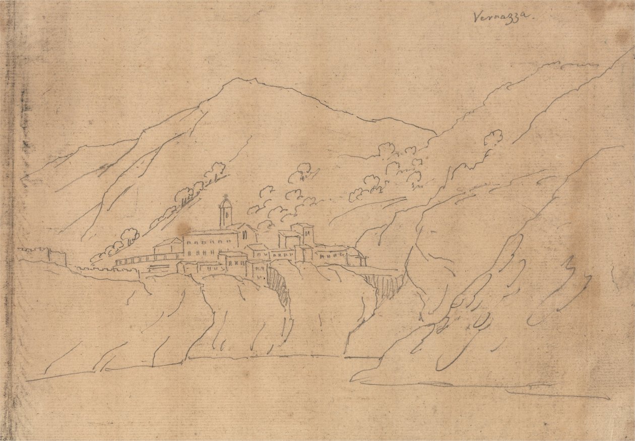 Vernazza alkotó: John Robert Cozens