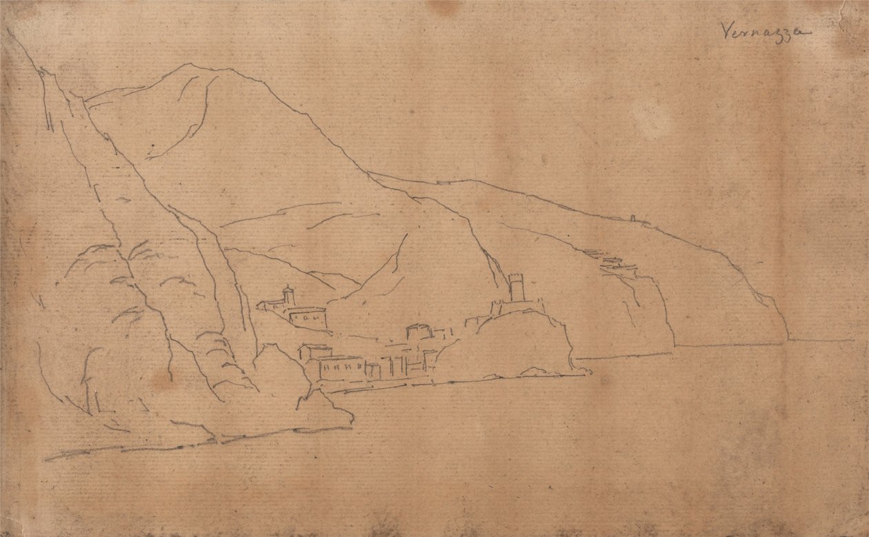 Vernazza alkotó: John Robert Cozens