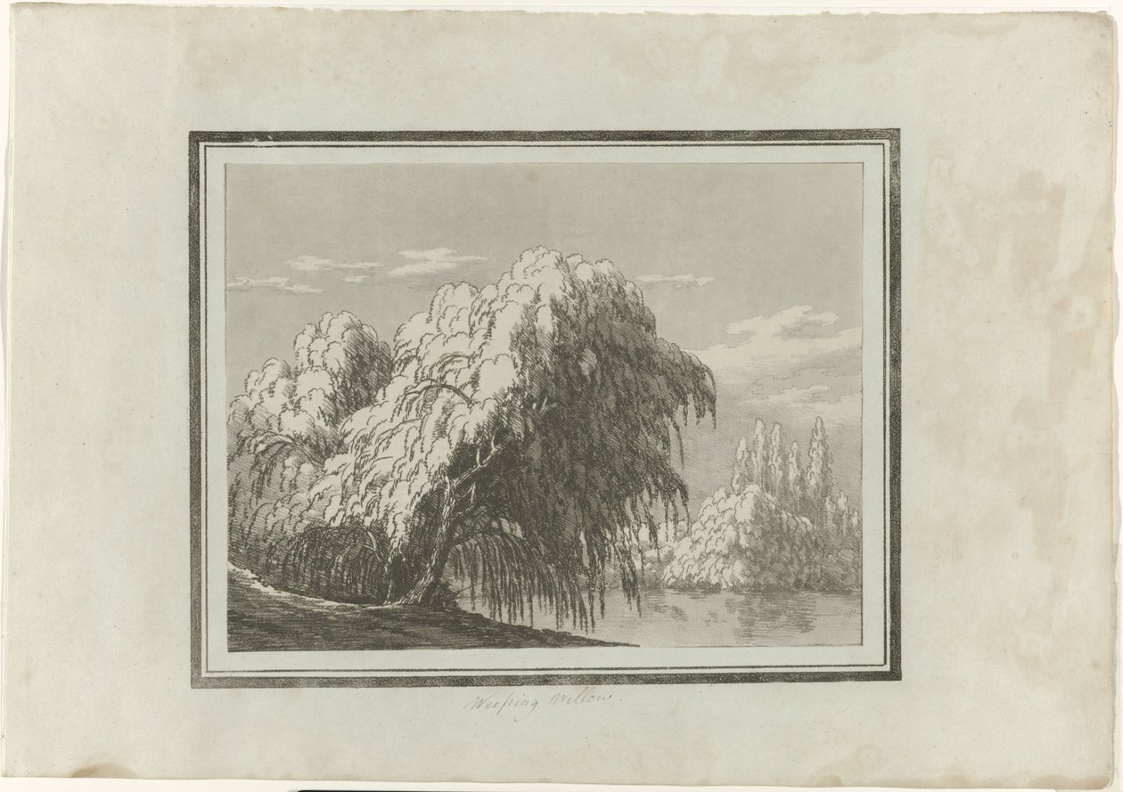 Szomorúfűz alkotó: John Robert Cozens