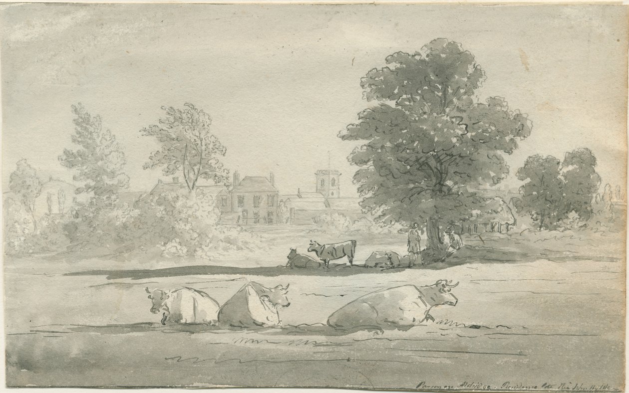Aldridge - plébánia: toll- és mosdórajz, nd [XIX. század] alkotó: John Robert Fernyhough